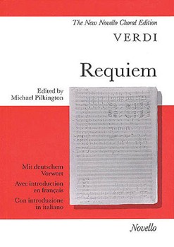 Requiem by Verdi Giuseppe - Pilkington Michael - for SATB