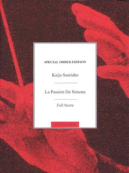 La Passion de Simone by Kaija Saariaho for Full Score