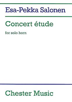 Concert Etude by Salonen Esa-pekka for French Horn Sol