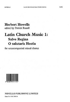 Salve Regina / O Salutaris Hostia by Howells Herbert - Russill Patrick - for SATB