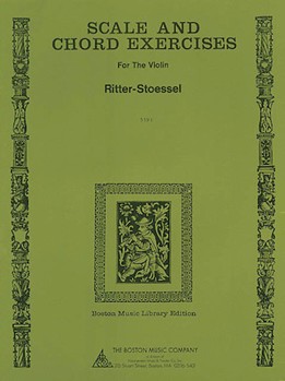 Scale & Chord Exercises by Ritter and Stoessel for Violin Method