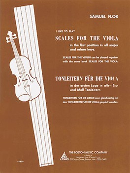 Hal Leonard Flor S   I Like To Play Scales For The Viola