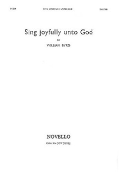 Sing Joyfully Unto God by Byrd William - Bennett George - for SSATTB a cappella
