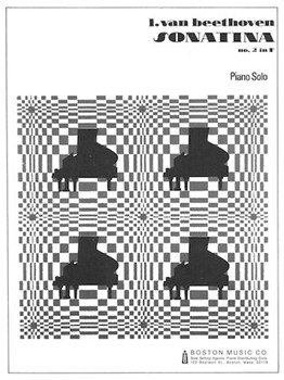 Sonatina No. 2 In F by for Piano