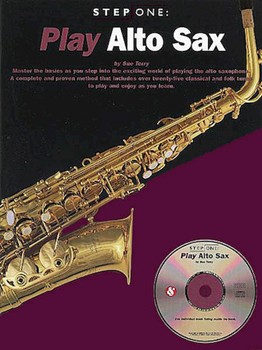 Step One - Play Alto Sax by Terry Sue for Alto Saxophone M (W / cd)