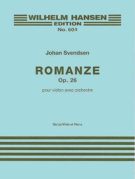 Johan Svendsen: Romance Op.26 (Violin or Viola/Piano)
