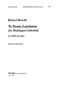 Te Deum by Howells Herbert for SATB
