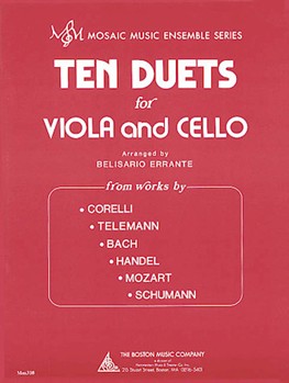Ten Duets for Viola and Cello by - Errante Belisario - for