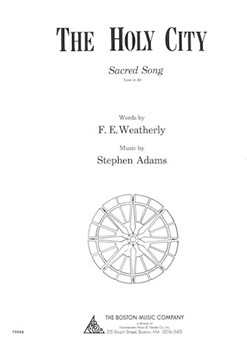 Holy City The by Adams Stephen - A-flat - for Low Voice