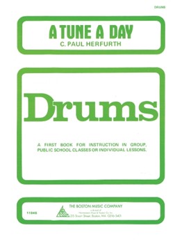 A Tune a Day - Drum by for Drums