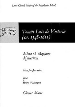 Missa O Magnum Mysterium by De Victoria Tomas L for SATB