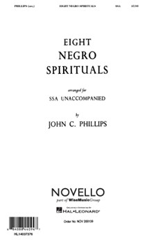 Eight Negro Spirituals by - Phillips John C - for Vocal Scor