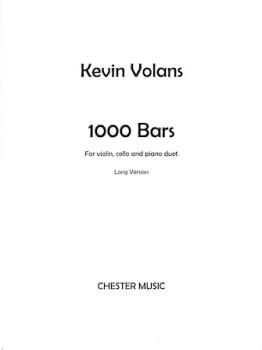 1000 Bars [violin/cello/piano duet] Mixed Ens