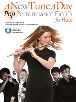 New Tune A Day Pop Performance Pieces by Various for Flute w/ Audio