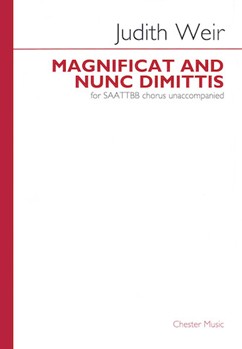 Magnificat & Nunc Dimittis by Weir Judith for SAATBB