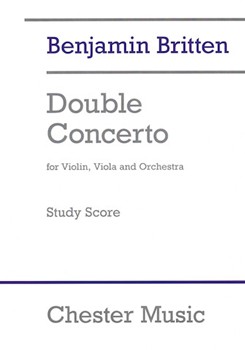 Double Concerto by Britten Benjamin for Stdy Score