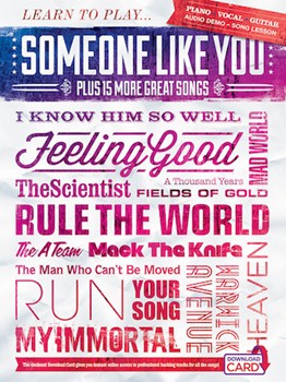 Learn to Play Someone Like You Plus 15 More Great Songs
