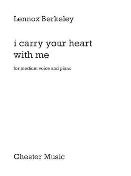 I Carry Your Heart with Me [medium voice]