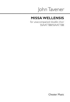 Missa Wellensis by Tavener John for SATB