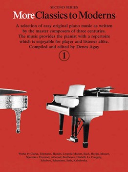 More Classics to Moderns - Second Series, Book 1 Easy Piano