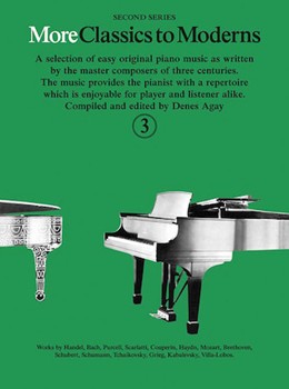More Classics to Moderns - Second Series, Book 3 Easy Piano