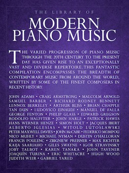 Library of Modern Piano Music by Various for Piano