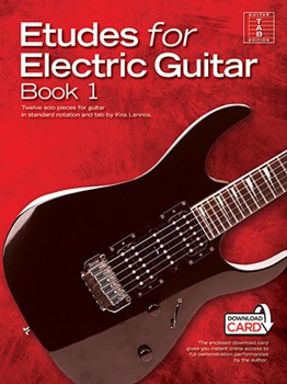 Etudes for Electric Guitar - Book 1 by Lennox Kris for
