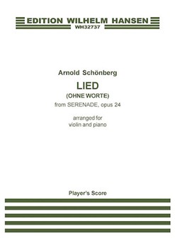 Lied (ohne Worte) From Serenade Op24, violin and piano