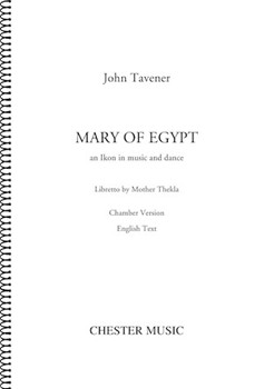 Mary Of Egypt by Tavener John for Study Score