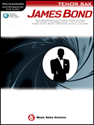 Hal Leonard Various   James Bond Instrumental Play-Along - Tenor Saxophone