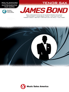 Hal Leonard Various   James Bond Instrumental Play-Along - Tenor Saxophone