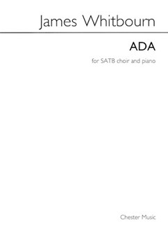 Ada by Whitbourn James Lord Byron for SATB and Piano