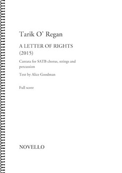 A Letter Of Rights by O'Regan Tarik for Full Score