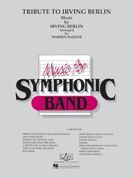 Tribute To Irving Berlin by Berlin Irving - Barker Warren - for Concert Band