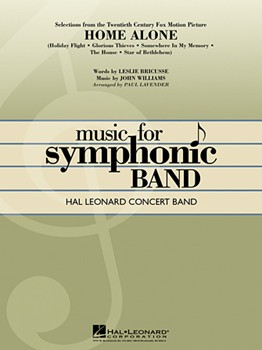 Home Alone Selections by Williams John - Lavender Paul - for Concert Band