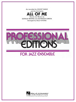 All Of Me by Simons and Marks - Byers Bill - Count Basie for Jazz Ensemble
