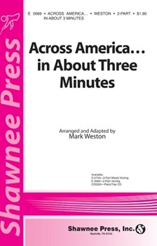 Across America In About 3 Minutes by Various - Weston Mark - for 2-Part