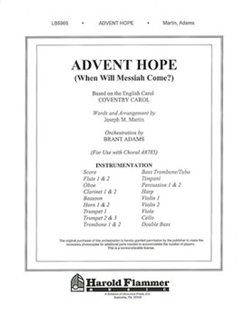 Advent Hope by Martin Joseph M - Martin Joseph M - for Instrumental Parts