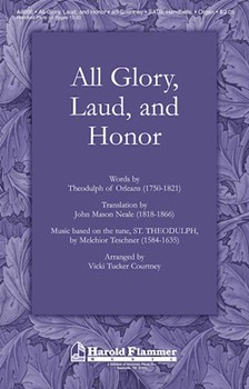 All Glory Laud & Honor by Teschner Melchior - Courtney Vicki Tucker - for SATB