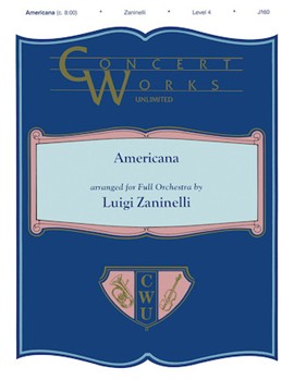 Americana Folk Song Suite by - Zaninelli Luigi - for Instrumental Parts
