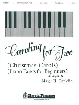 Caroling For Two by - Conklin Mary - for 1 Piano 4 Hands