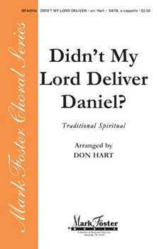 Didn't My Lord Deliver Daniel by - Hart Don - for SATB