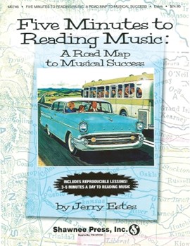 5 Minutes To Reading Music by Estes Jerry for Text (Bk/reproducibles)