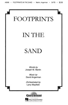 Footprints In The Sand by Angerman David for SATB