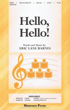 Hello Hello by Barnes Eric for Accompaniment CD
