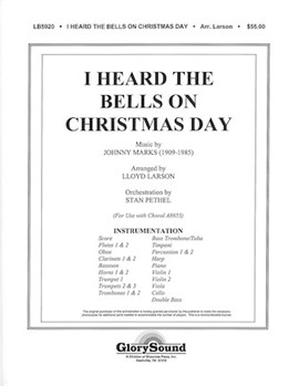 I Heard The Bells On Christmas Day by Marks Johnny - Larson Lloyd - for Instrumental Parts