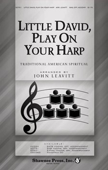 Little David Play On Your Harp by - Leavitt John - for SAB and Piano (American Spiritual)
