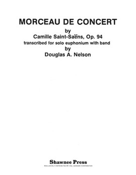 Morceau de Concert by Saint-Saens Camille - Nelson Douglas - for Score and Parts