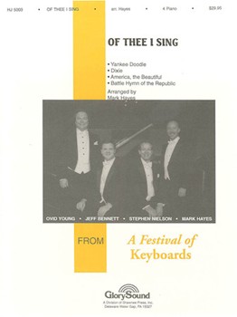 Of Thee I Sing 4 Piano (4-Book Set) by Chopin and Nielson for