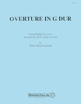 Overture In G Dur (Opt String Orch) by Telemann Georg Philipp - Bauernschmidt Robert - for PartS AND